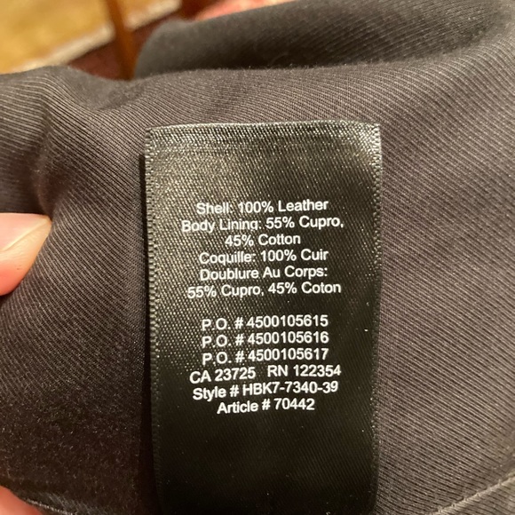 Aritzia Wilfred Free Black Leather (Real) Mini Skirt - Size 2 - Picture 15 of 15